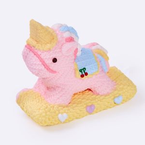 Professional ToolMax Knitted Unicorn Taba Squishy Large Capacity